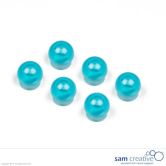 Sfere magnetiche 15 mm azzurre