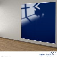Pannello di vetro Blu Oltremare 100x200 cm
