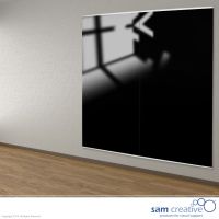 Pannello di vetro Nero 100x200 cm
