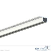 Sistema a binario per soffitto colore bianco 2 PZ