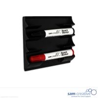 Supporto magnetico nero per pennarelli