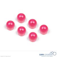 Sfere magnetiche 15 mm rosa
