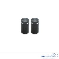 Kit di montaggio per lavagne Solid Nero (set 2x)