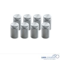 Kit di montaggio per lavagne Solid Acciaio inossinabile (set 8x)