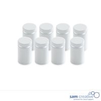 Kit di montaggio per lavagne Solid Bianco (set 8x)