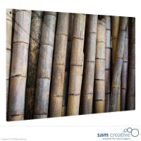 Lavagna in Vetro Solid Bambù 60x120 cm