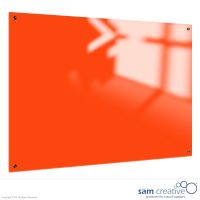 Lavagna in Vetro Solid Arancione 45x60 cm