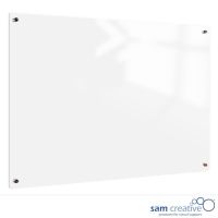 Lavagna in Vetro Solid Trasparente 60x90 cm